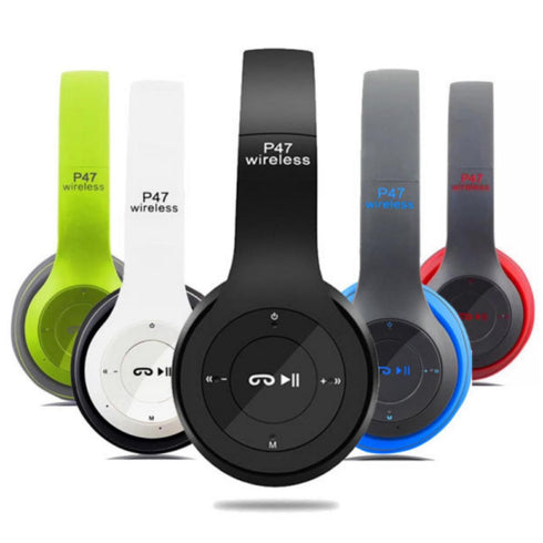Wireless Headphones Bluetooth Foldable Headset with Mic compaible for all Devices