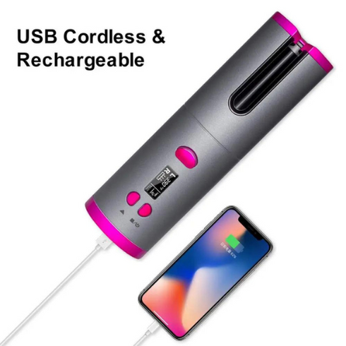 π€© Cordless Automatic Rechargeable Hair Curler π€© | 6 Month Official Warranty π€© |