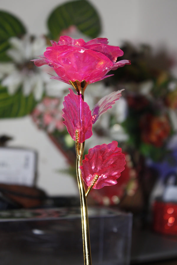 24k Gold Dipped Rose Flower | Eid Special Gift