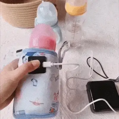 Portable Milk Warmer π | Instant Warm Milk For Your Baby π€©