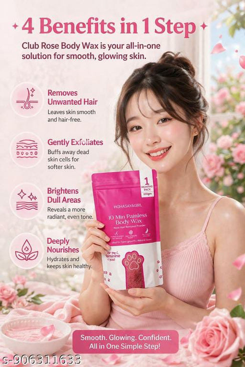 4 in 1 Meeoow Hair Removal Body Wax