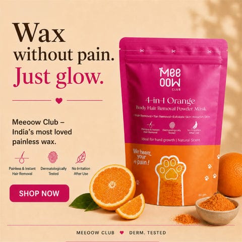 4 in 1 Meeoow Hair Removal Body Wax