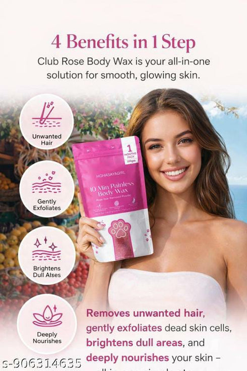 4 in 1 Meeoow Hair Removal Body Wax