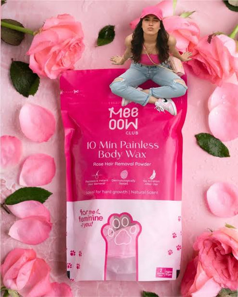 4 in 1 Meeoow Hair Removal Body Wax